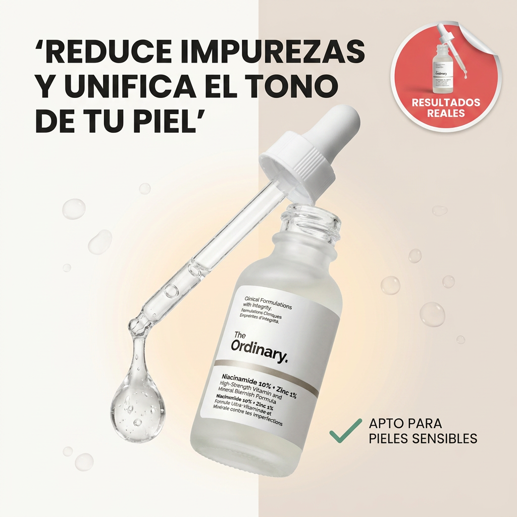 Sérum Facial Antimanchas con Niacinamida 10%