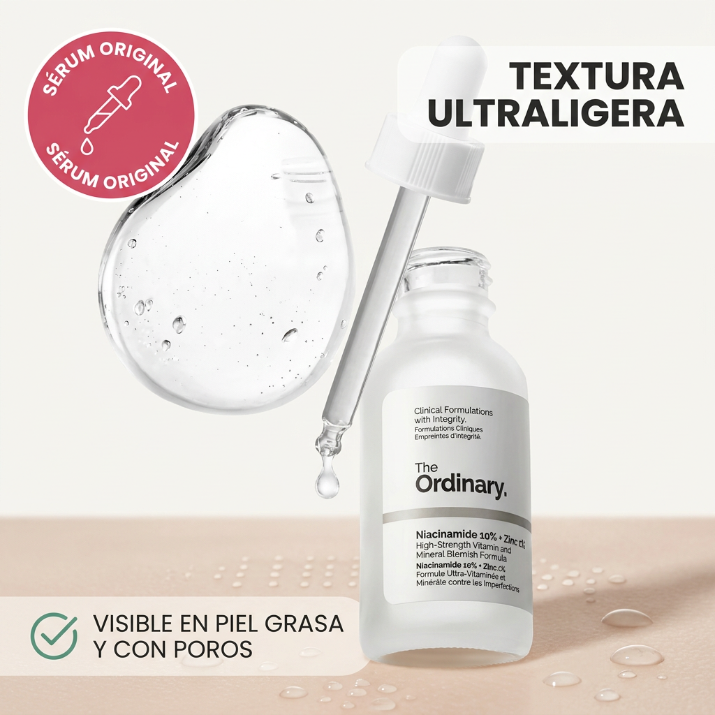 Sérum Facial Antimanchas con Niacinamida 10%
