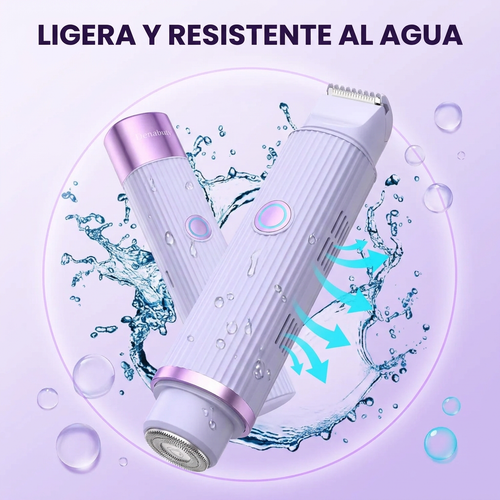 Maquina depiladora doble punta