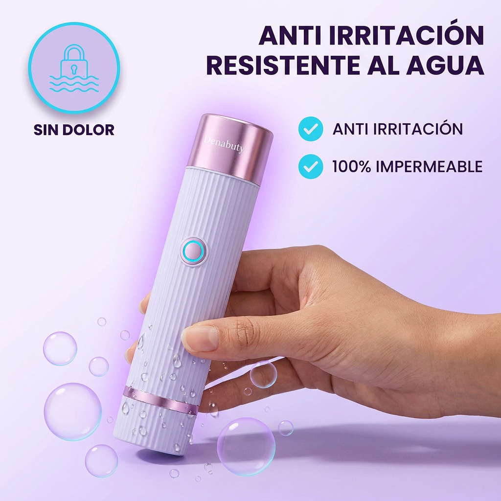 Maquina depiladora doble punta